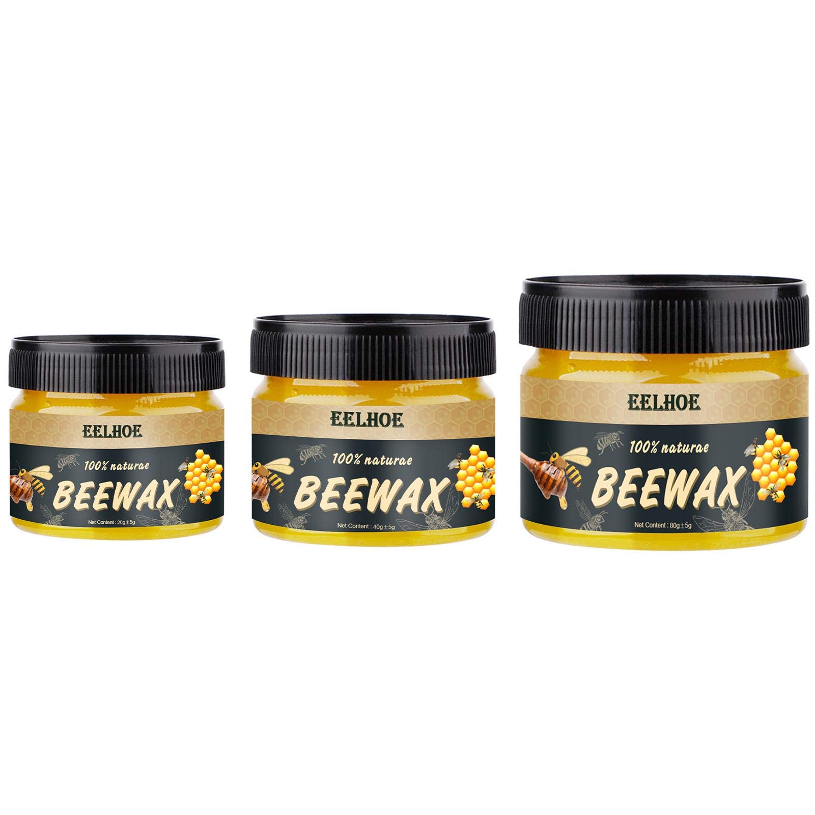 Glum Wood Seasoning Beewax Natural Beewax madera tradicional multiusos  abeja pulido para muebles limpiador madera Ventajas cuidado :  Amazon.com.mx: Hogar y Cocina