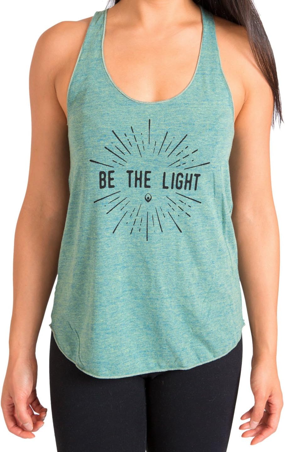 Inner Fire - Be The Light - Lemon - Women's Yoga Tank - Medium