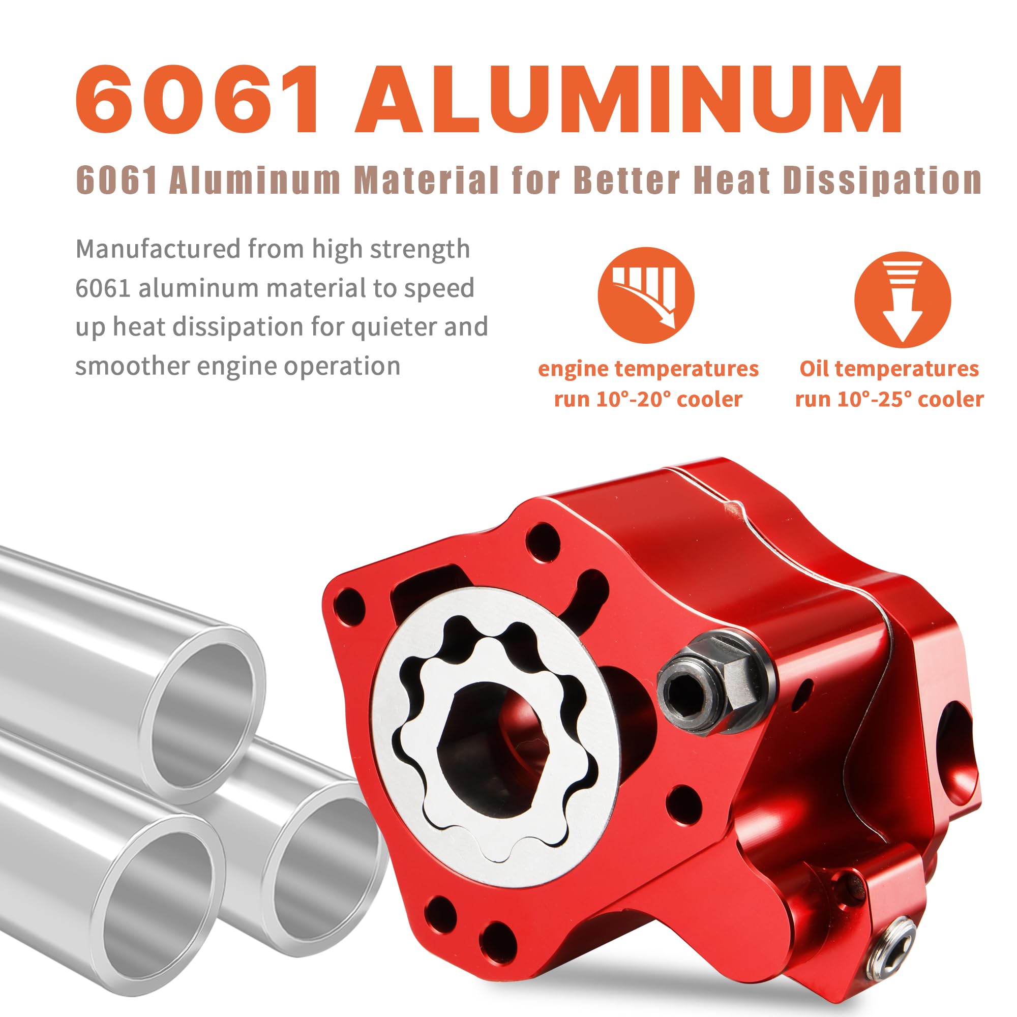 Prewired M8 Oil Pump For Harley 2017-up Touring Street Glide/Road Glide/Road King/Electra Glide & 2018-up Softail Breakout/Fat Bob/Fat Boy/Low Rider With Milwaukee 8 Engine, Oil Pumps - Canada - View #8