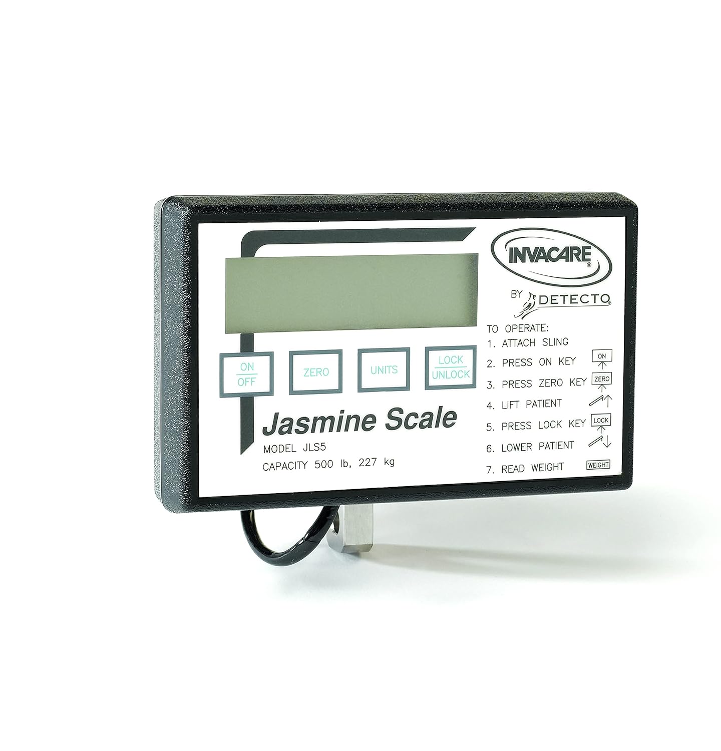 Invacare Patient Lift Scale for Jasmine Patient Lift, 600 lb. Weigh Capacity, JLS5 : Health & Household