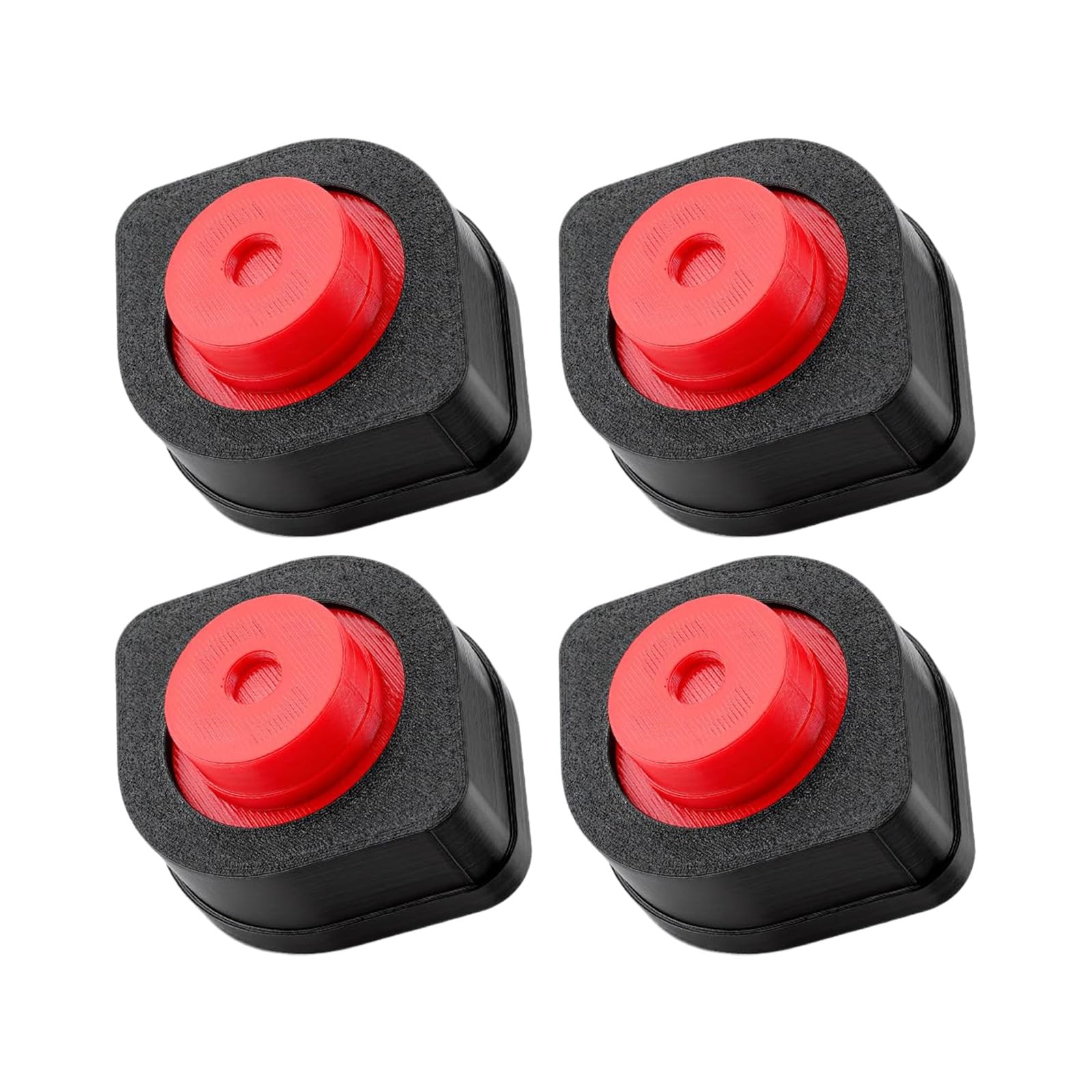 4Pcs / Set Upgraded 3D Printer Antislip Feet for U1 Foot Antislip Shock Pad 3D Printer Shock Absorbing Pad Accessories Noise Reduction Accessories