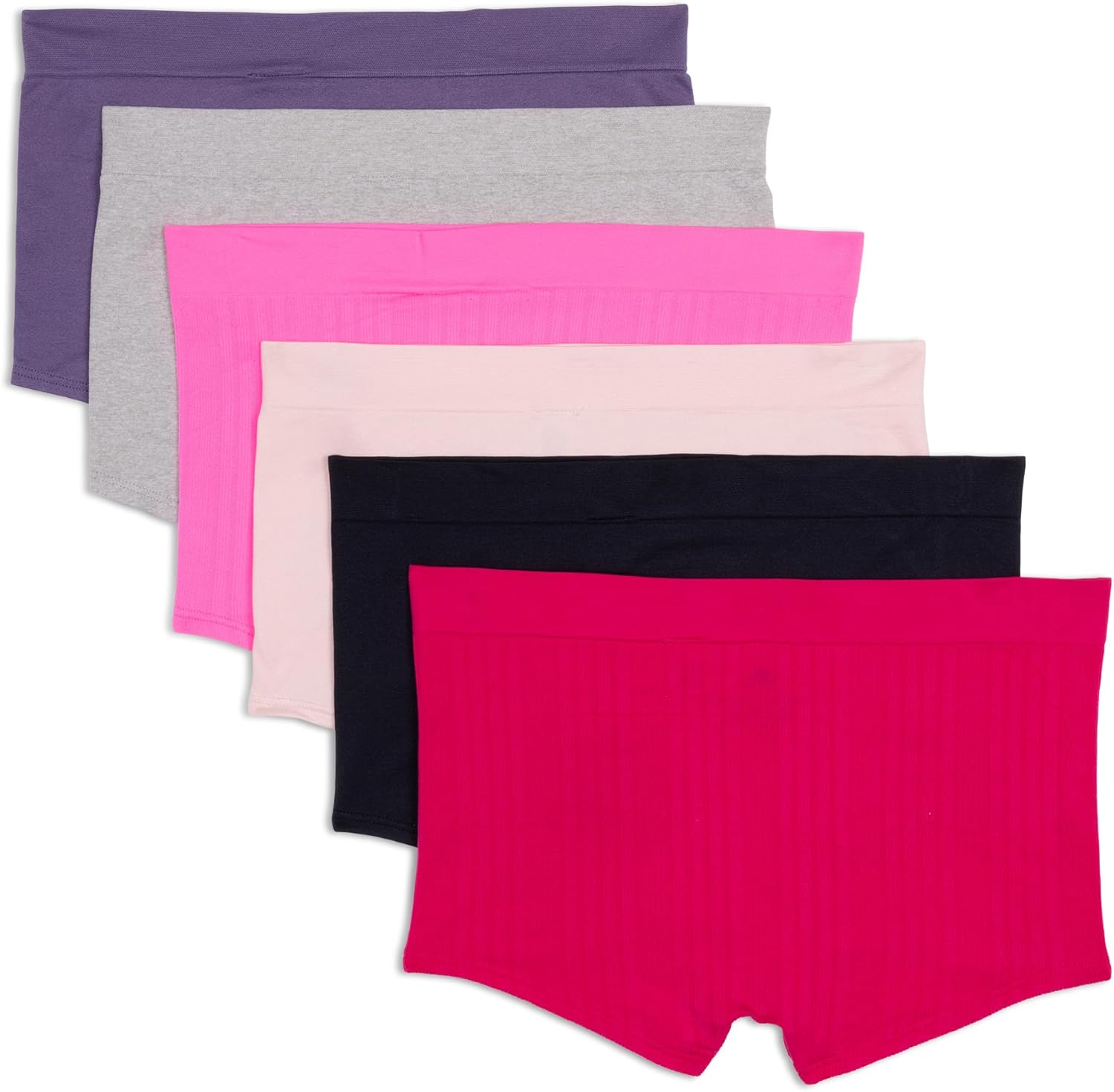 adidas womens Seamless Boyshort Underwear Multipack - Image 6