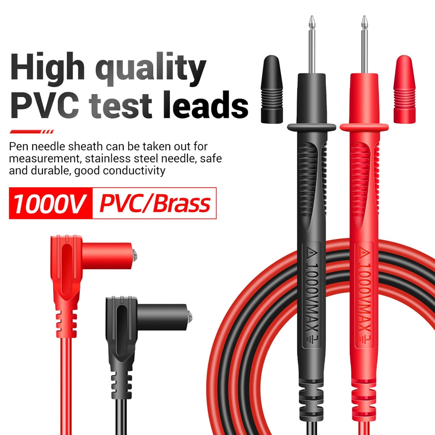 High quality PVC test leads for ADBEN M108 Multimeter