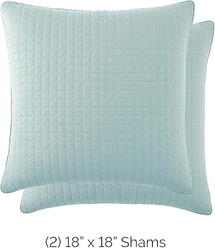 Vista 92 de Fundas Southshore Fine Linens Vilano Springs, para almohada, acolchadas, Microfibra, Pizarra, 20" x 36" 01 - Blanco brillante