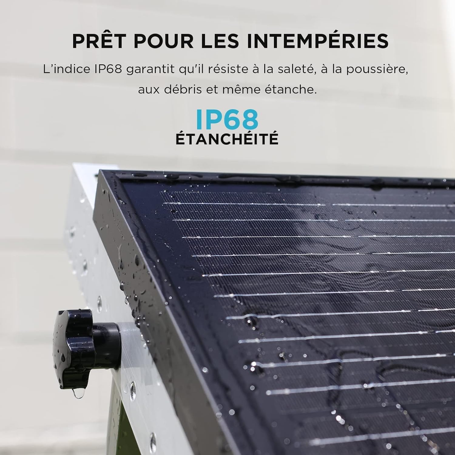 EcoFlow Solar Panel IP68 Waterproofing