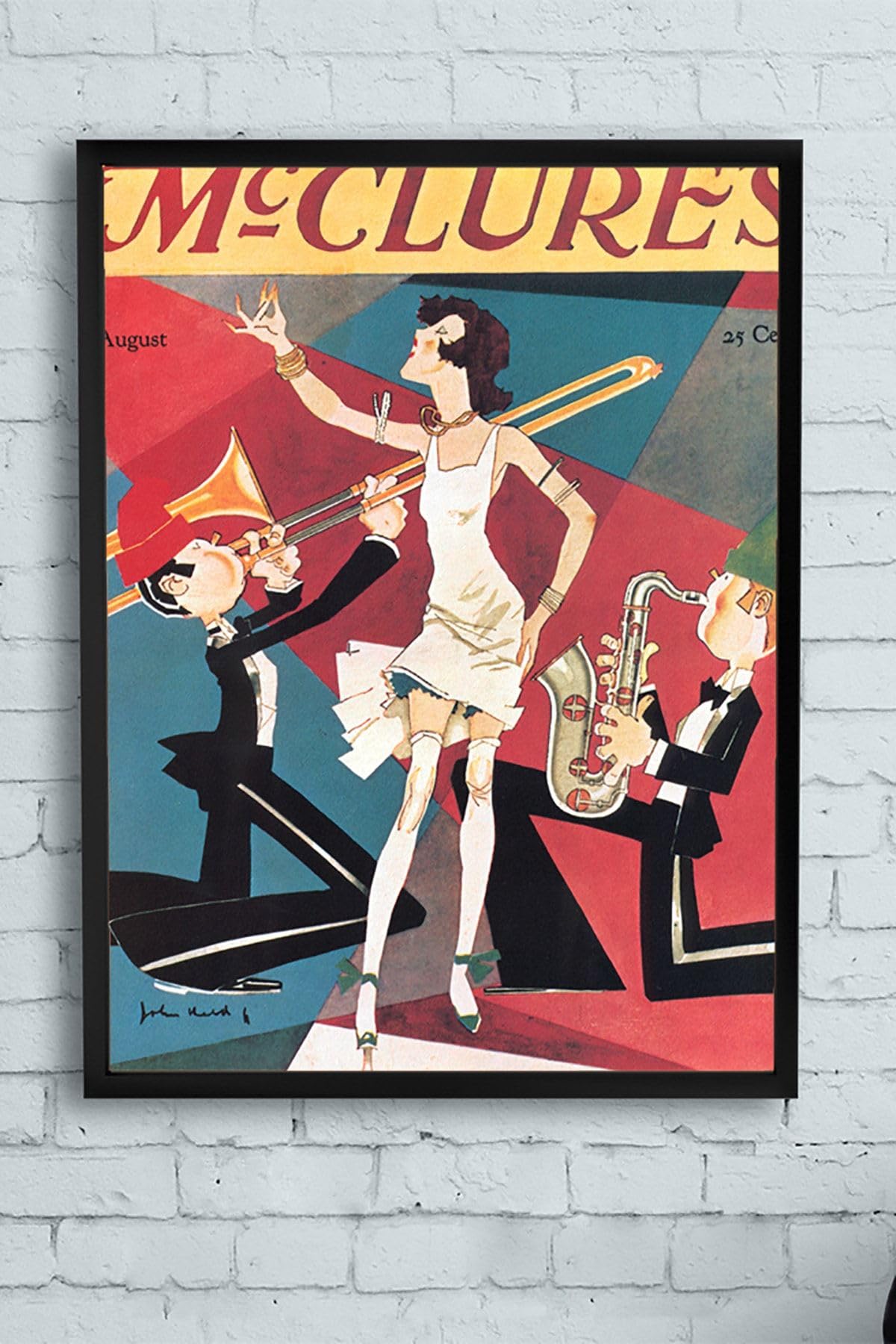 Postermanya (pster12172) Mc Clures Art Sanatsal Çerçeveli Tablo (50x70cm)