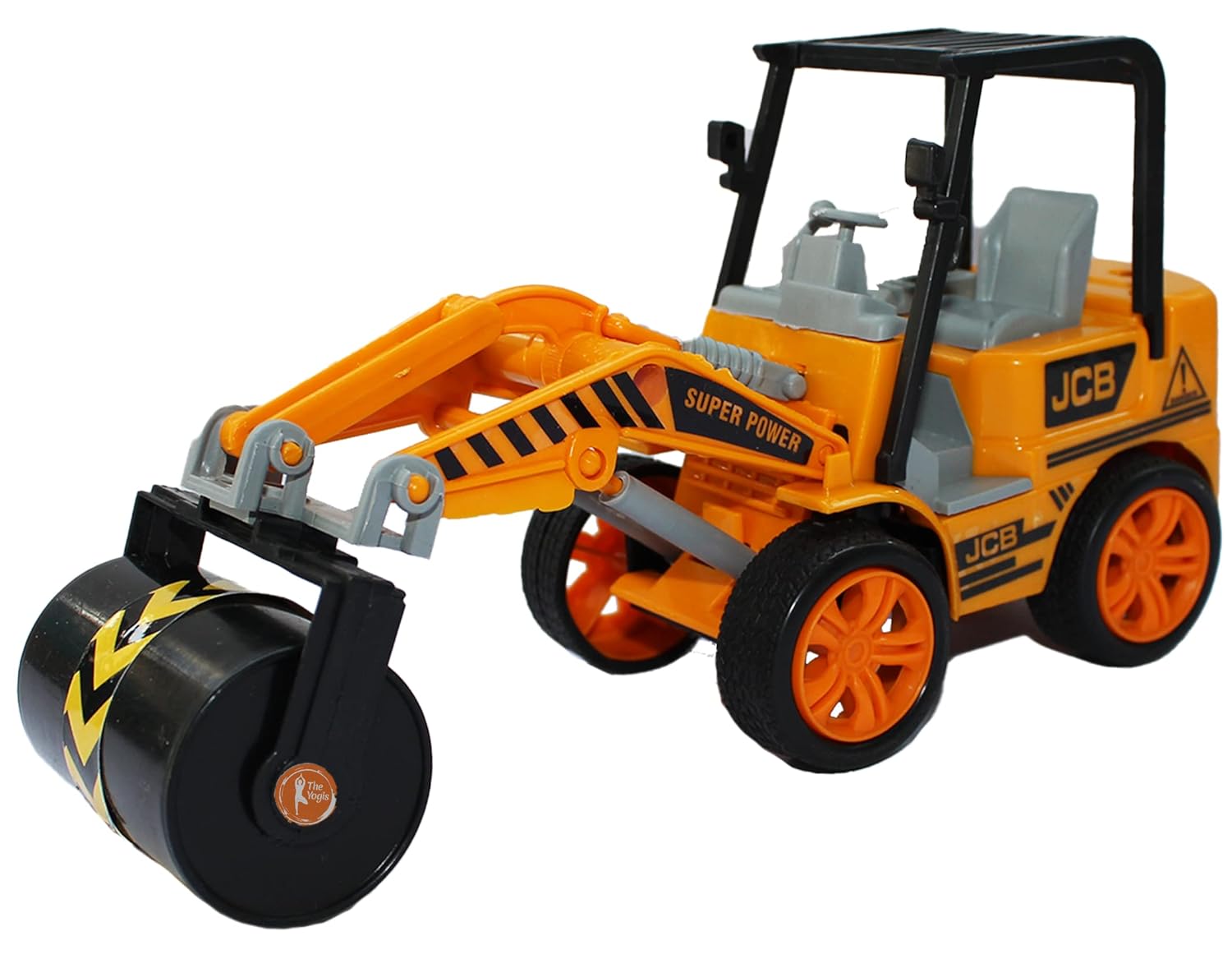 The Yogis Construction Road Roller Vehicles Truck Toy for Kids Pull