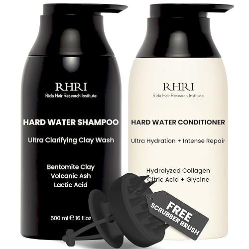 RHRI Hard Water Shampoo & Conditioner Set Metal Detox