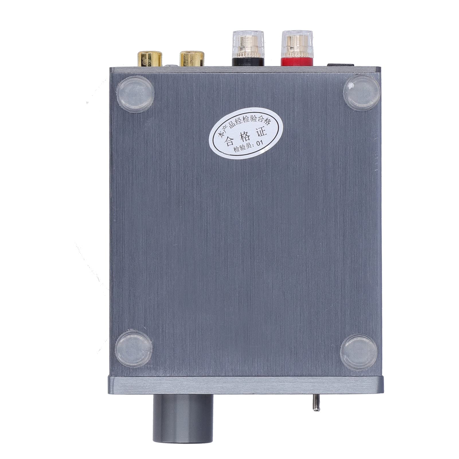Oumefar Amplificatore di Potenza Digitale Apparecchiatura di Amplificazione Audio Ad Alta Potenza TDA7498E per Home Theater Lega di Alluminio 180W