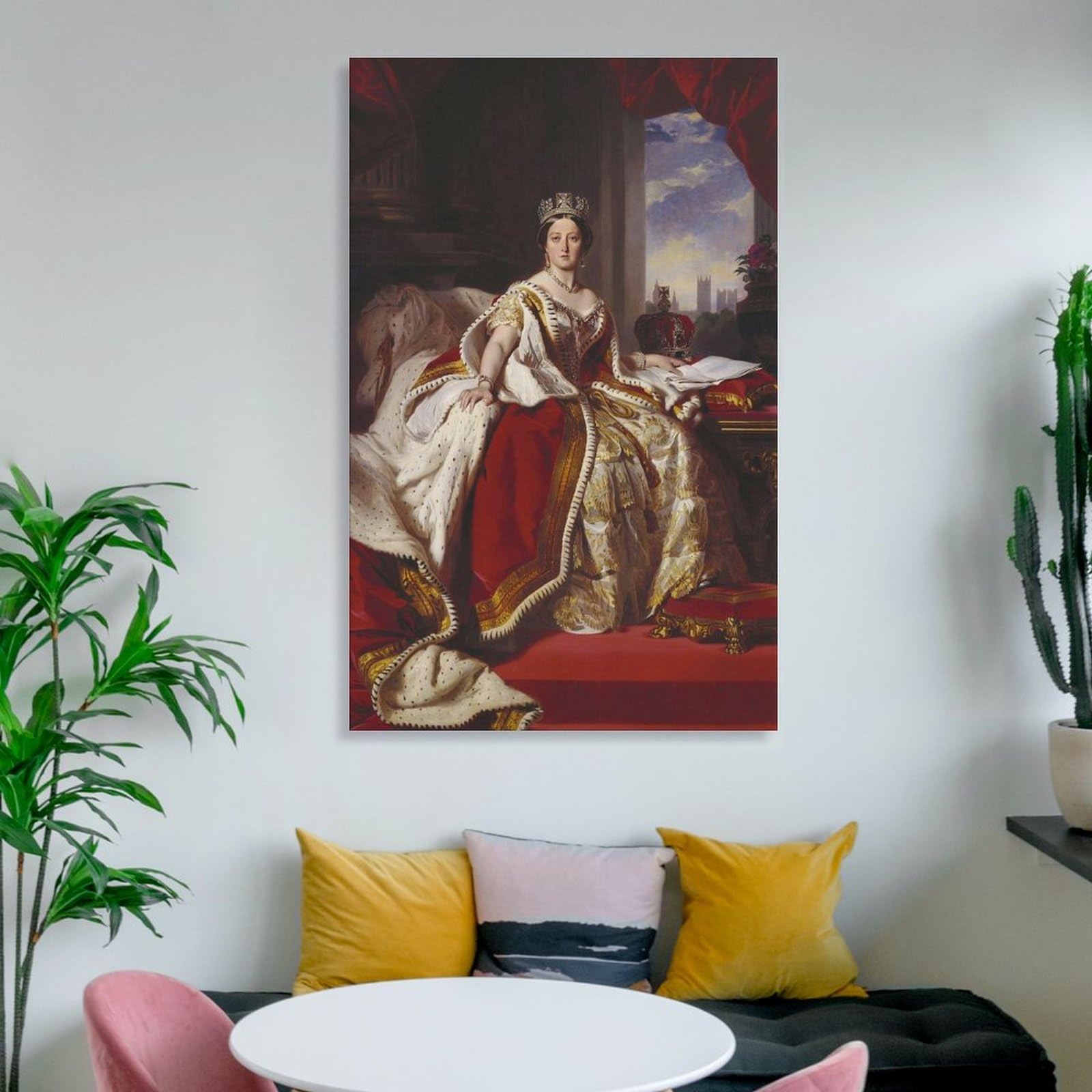 Amazon.com: Franz Xaver Winterhalter Art Poster Queen Victoria