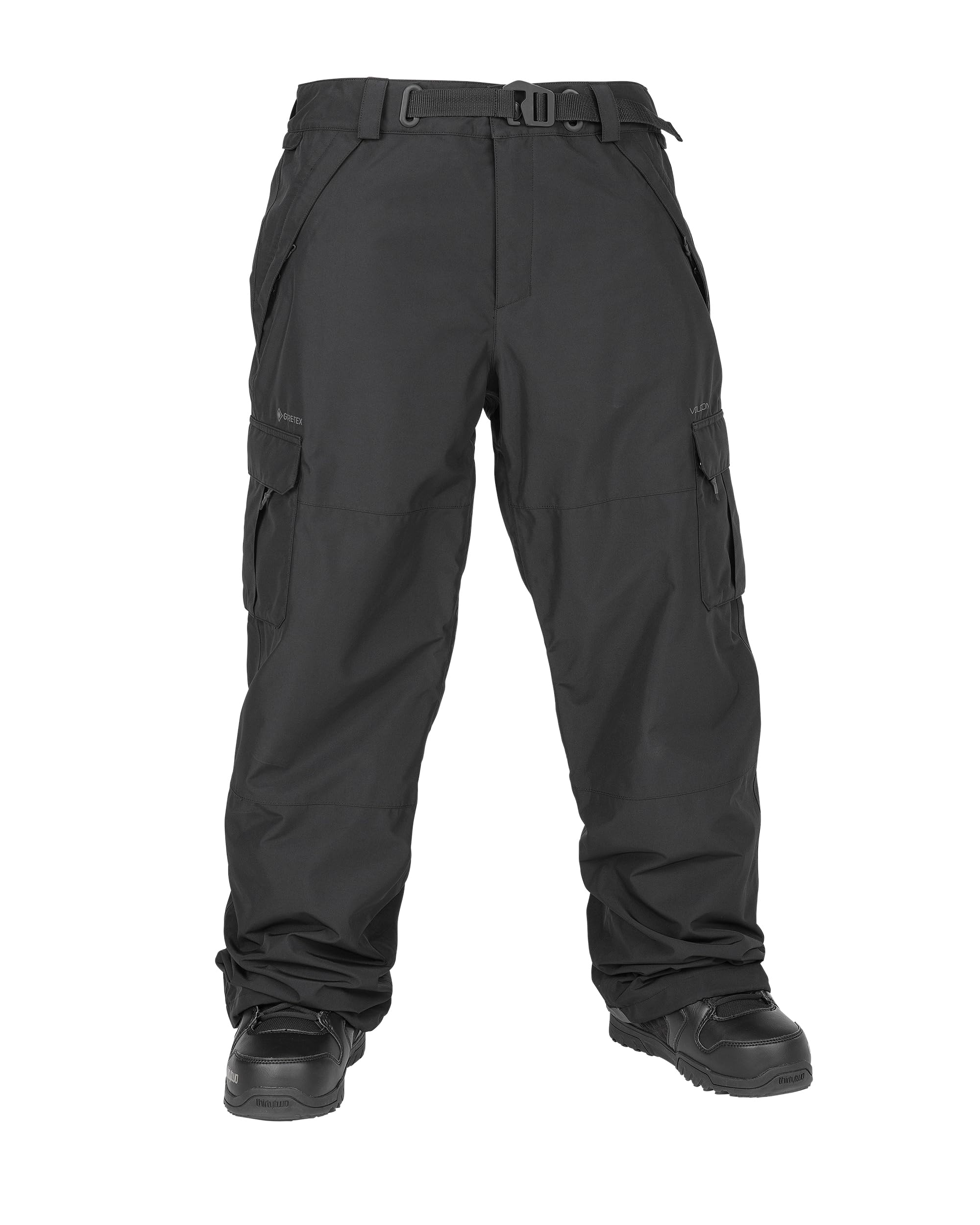 Volcom Women's DLM Gore-Tex Baggy Fit Snowboard Pant Black