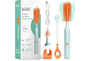 Bucki Electric Baby Bottle Cleaning Brush Set