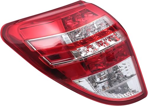 Miniatura 5 de LYNICESHOP Luces traseras traseras de freno para Toyota Rav4 2009-2012, lámpara de freno halógena montada en un cuarto exterior de 2009 a 2012, luz