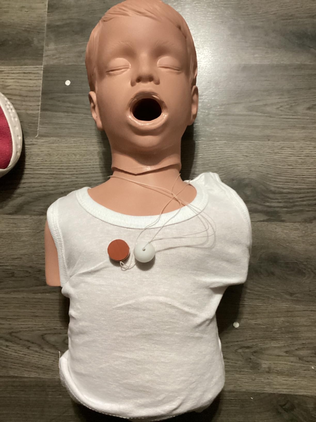 Simulaids Child Choking Manikin with Carry Bag Health