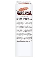 Vista 3 de Palmer's Crema de busto con fórmula de manteca de cacao para el cuidado de la piel durante el embarazo con vitamina E, 4.4 onzas (paquete de 3)