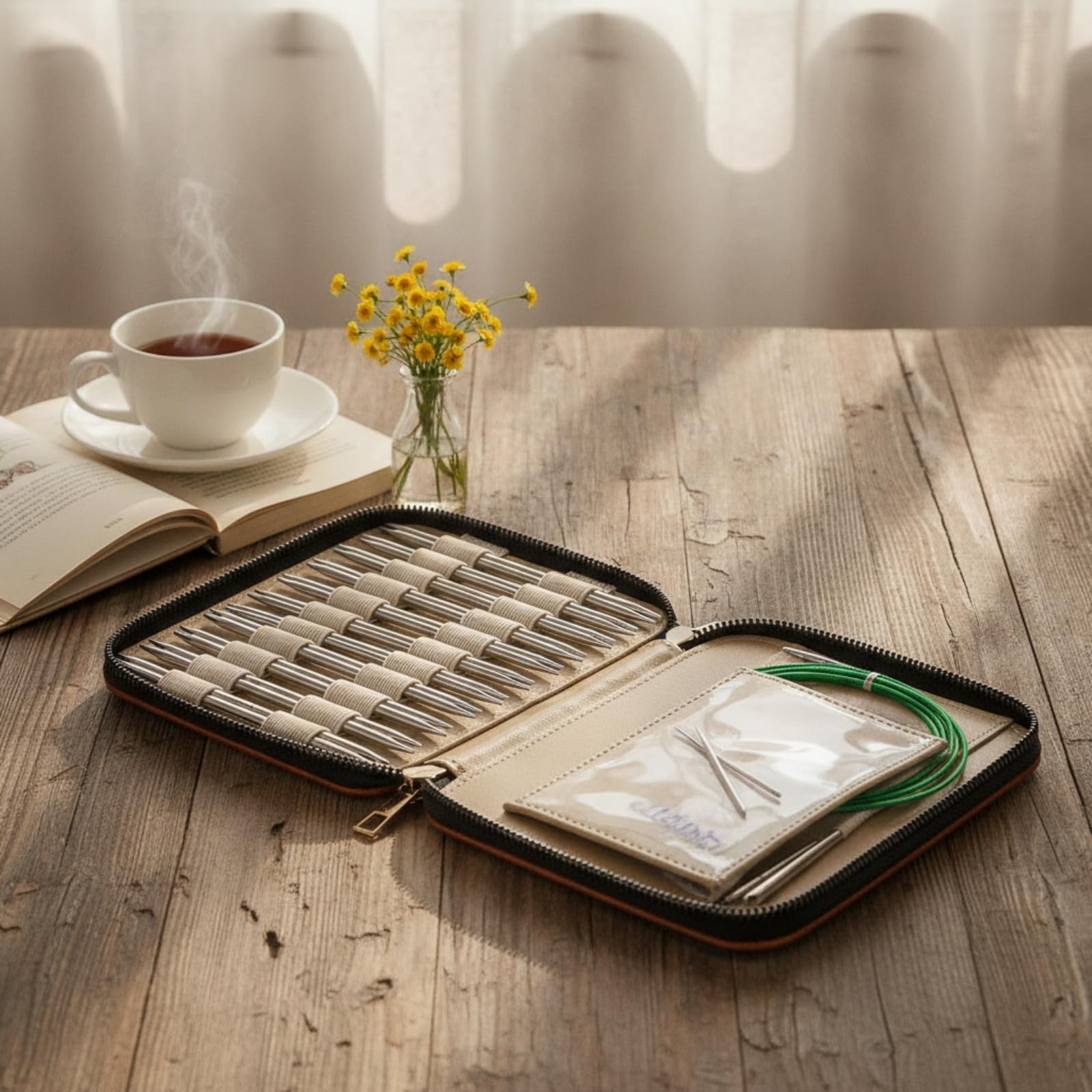 Kit Agujas Tejer Intercambiables