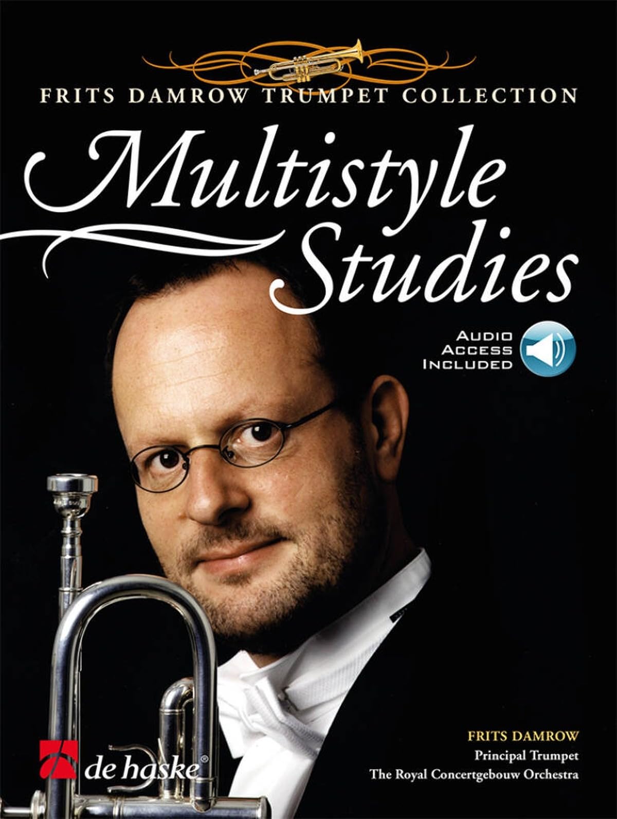 Multistyle Studies. Trumpet Solo. Includes Audio Online