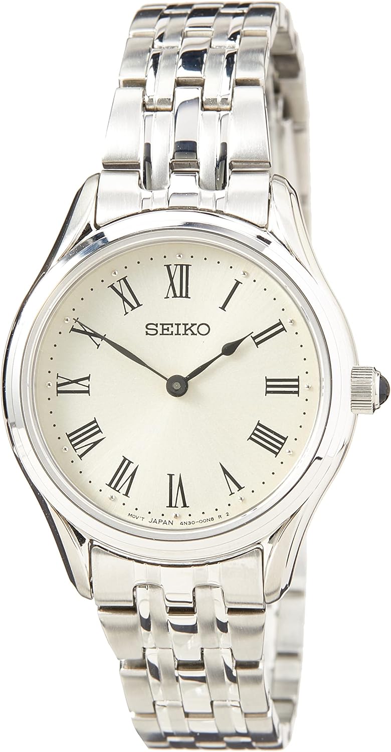 Seiko Orologio Analogueico Quarzo Donna con Cinturino in Metallo SWR069P1