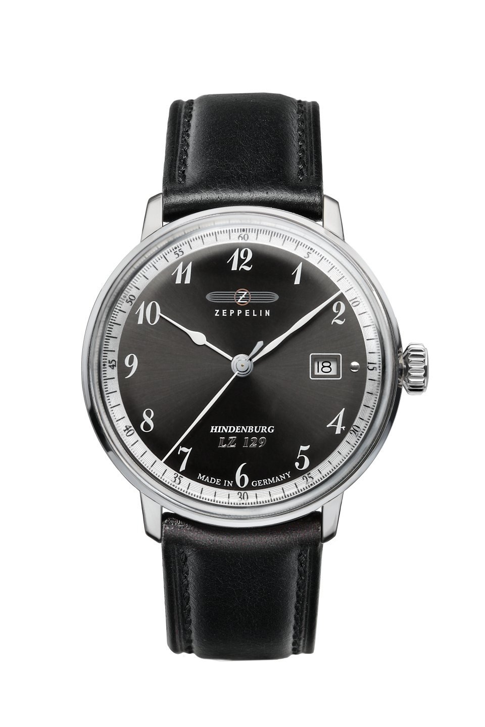 Zeppelin Series LZ129 Hindenburg Men's Date Watch Black 7046-2