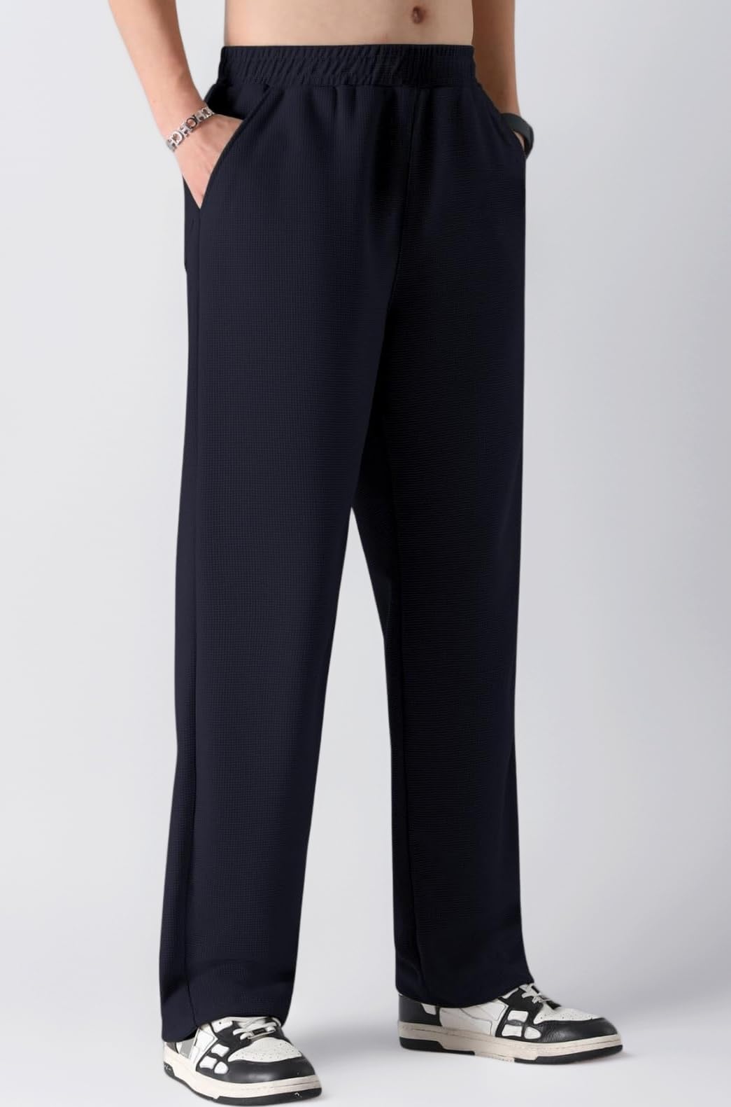 GRECIILOOKS Men's Loose Mid Rise Regular | Sports Stylish Track Pant | Trouser (Available in Plus Size and Combo Pack of 2)