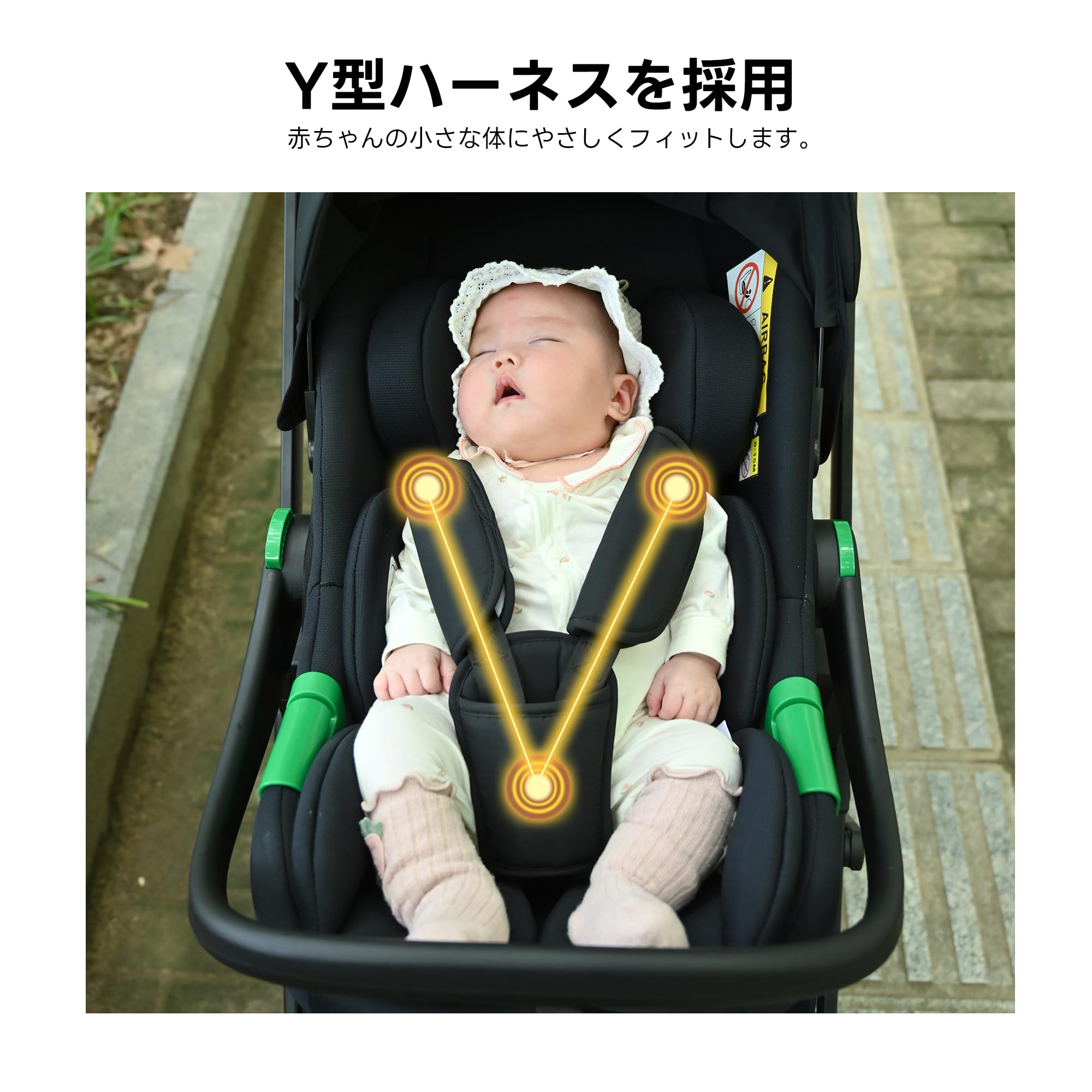 新生児から使用可能 Amazon.co.jp: ベビーカーに取り付ける 新生児用チャイルドシート