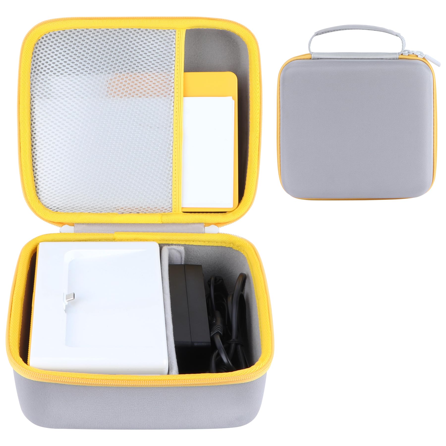 Hard Case Replacement for Kodak Dock Plus 4PASS / Kodak Dock Premium 4x6 Portable Instant Photo Printer (White + Yellow Case)-image-39