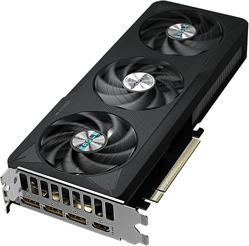 Gigabyte GeForce RTX 5060 EAGLE MAX OC 8G Graphics Card - 8GB GDDR7, 128bit, PCI-E 5.0, 2550 MHz Core Clock, 3 x DisplayPort, 1 x HDMI, NVIDIA DLSS 4, GV-N5060EAGLEMAX OC-8GD 1.0 - 4