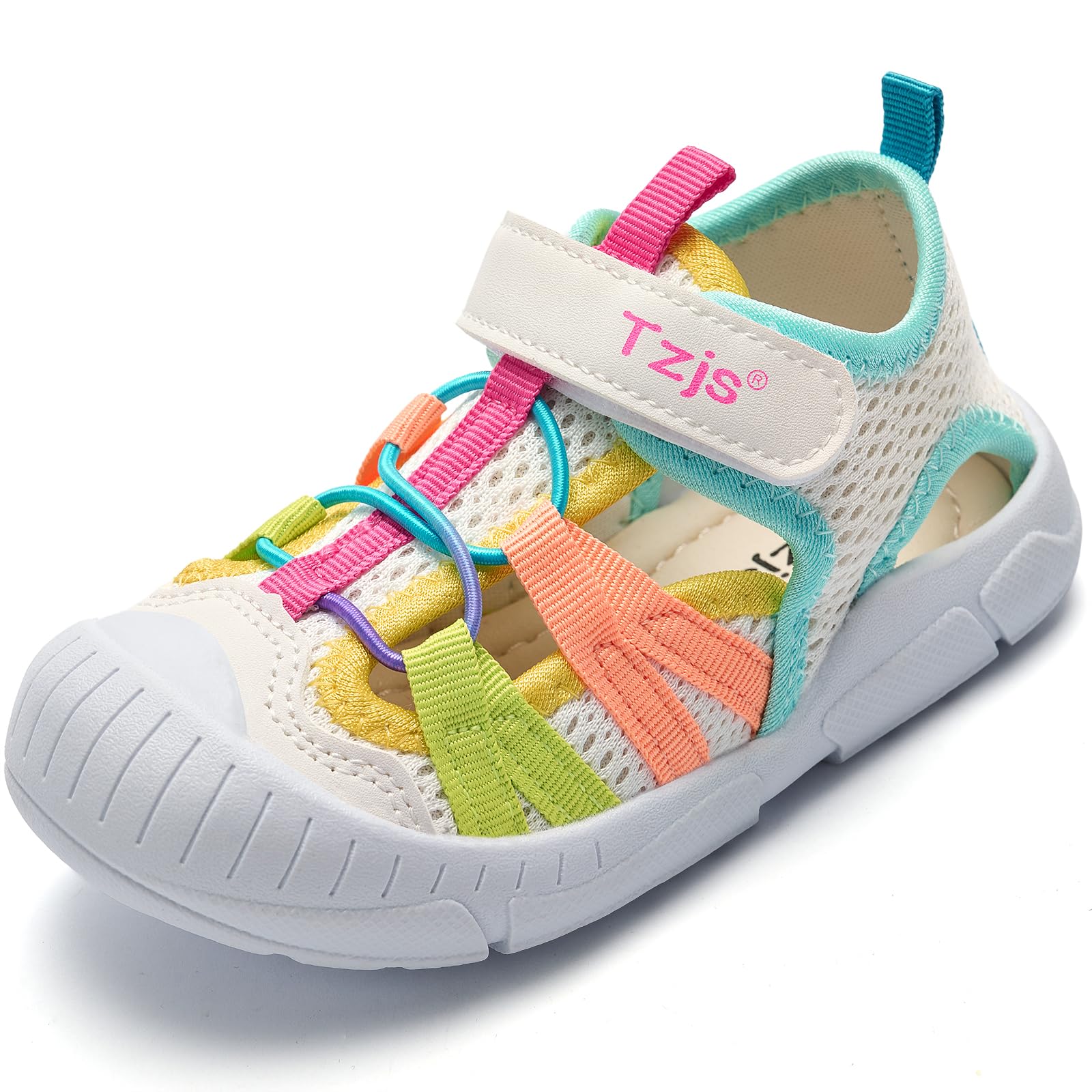 TZJS Kindersandalen für Jungen und Mädchen, Rutschfeste und Schnell Trocknende Kinderwassersandalen für Drinnen und Draußen