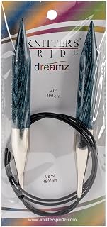 Knitter's Pride-Dreamz Fixed Circular Needles 40", Size 19/15mm