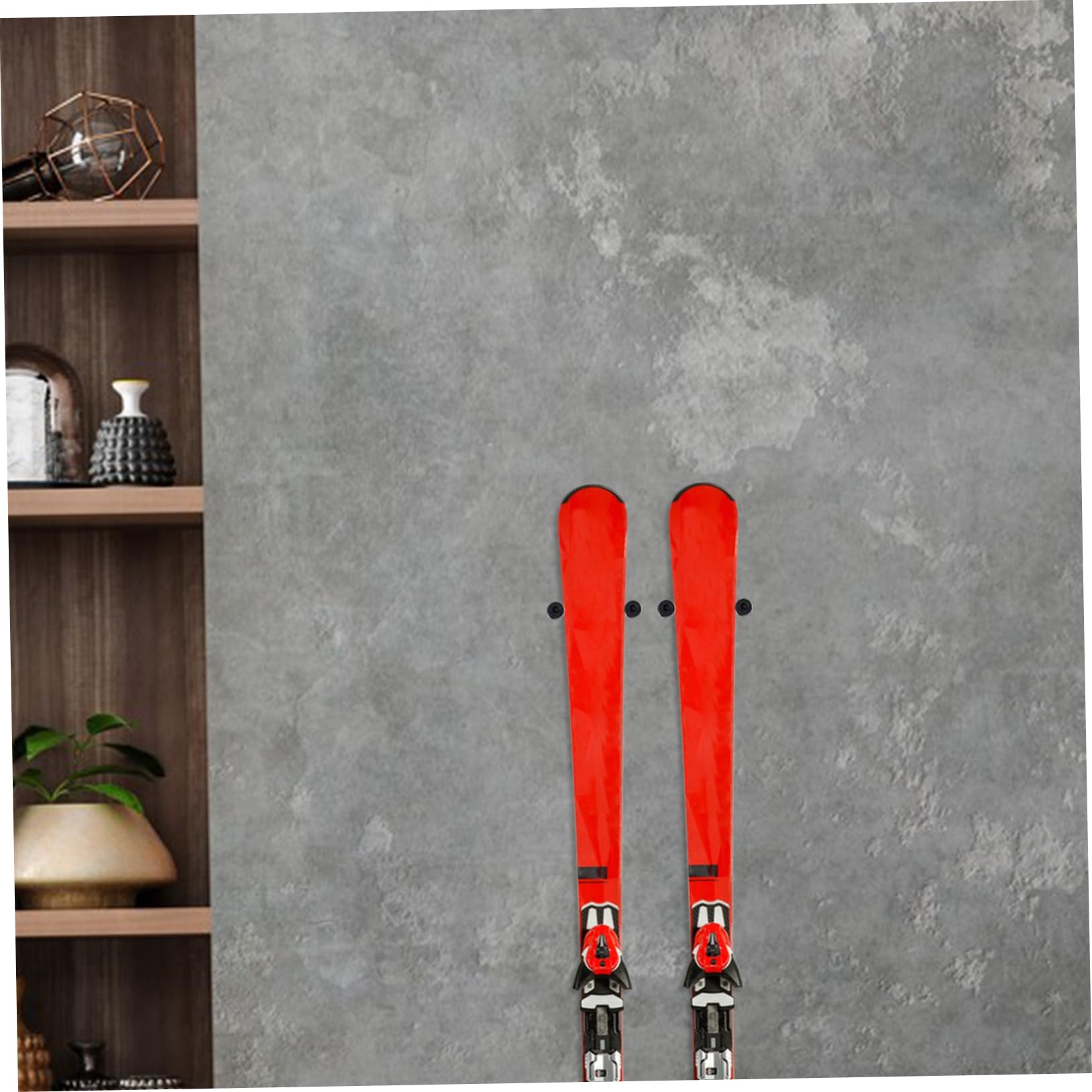 Toddmomy 8pcs Snowboard Wall Mount Hangers Vertical Ski Display Rack for Space-Saving Storage Lightweight Design for Skis and Skateboards Sturdy Support for Home and Garage Use