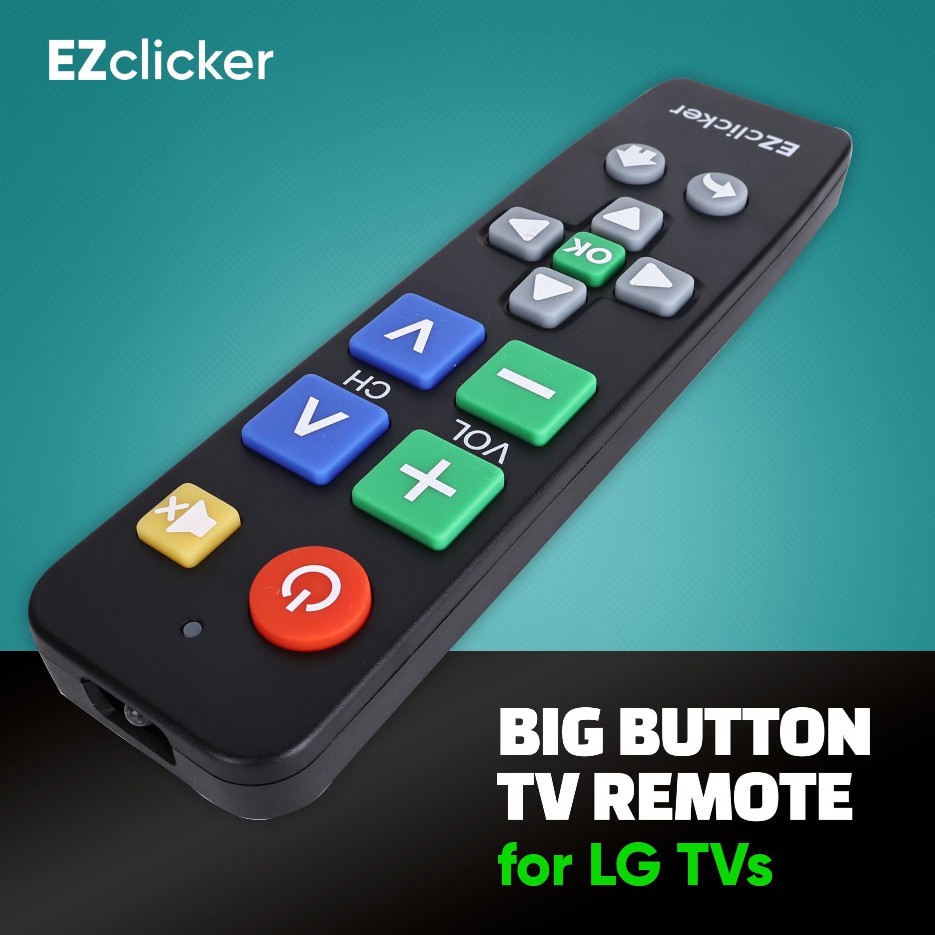 Amazon | EZclicker LG TVリモコン | すべてのLG TV専用ビッグボタン