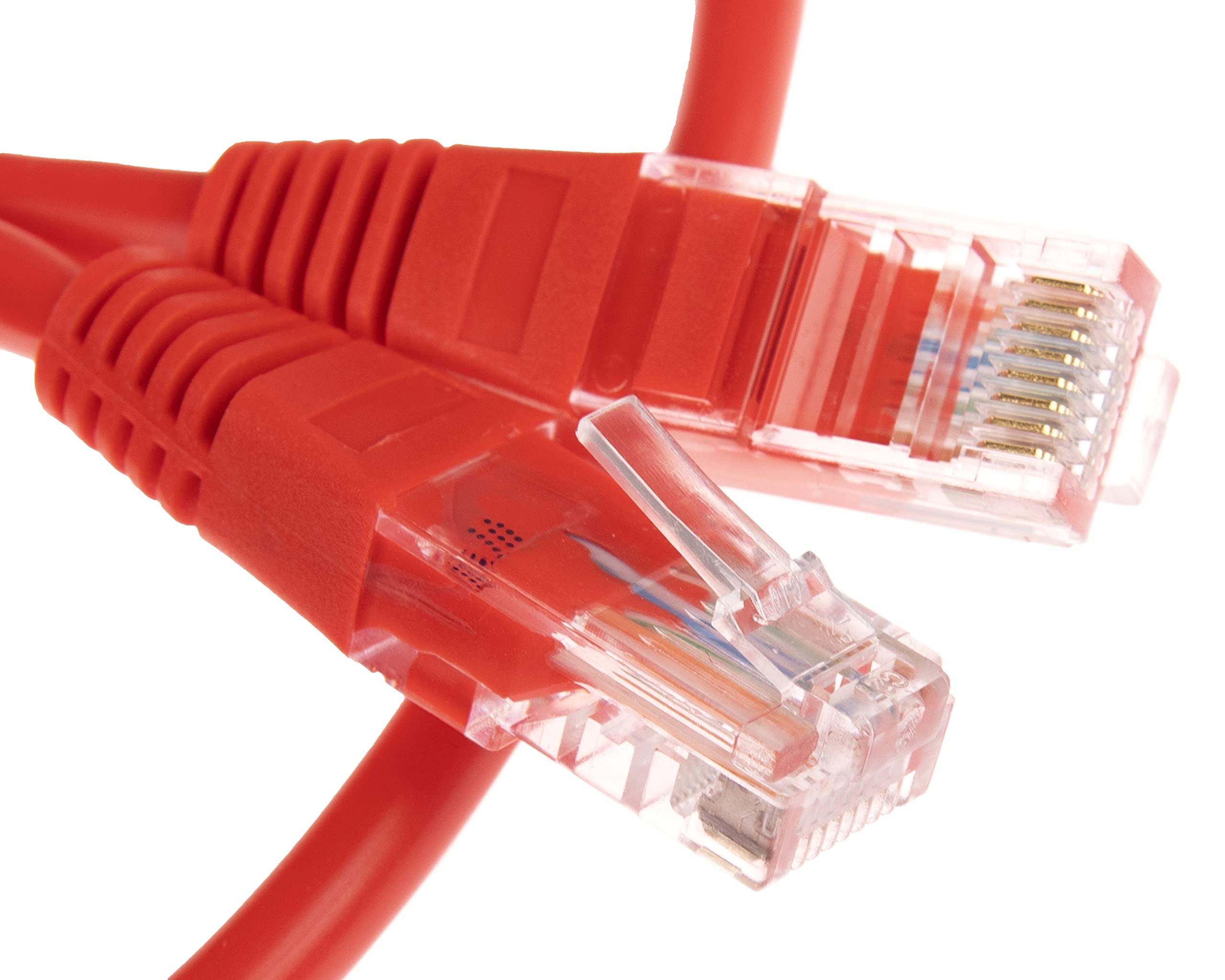 CDL Micro Twisted Pair High Signal Integrity Cat5e Patch Cable 2m - Red