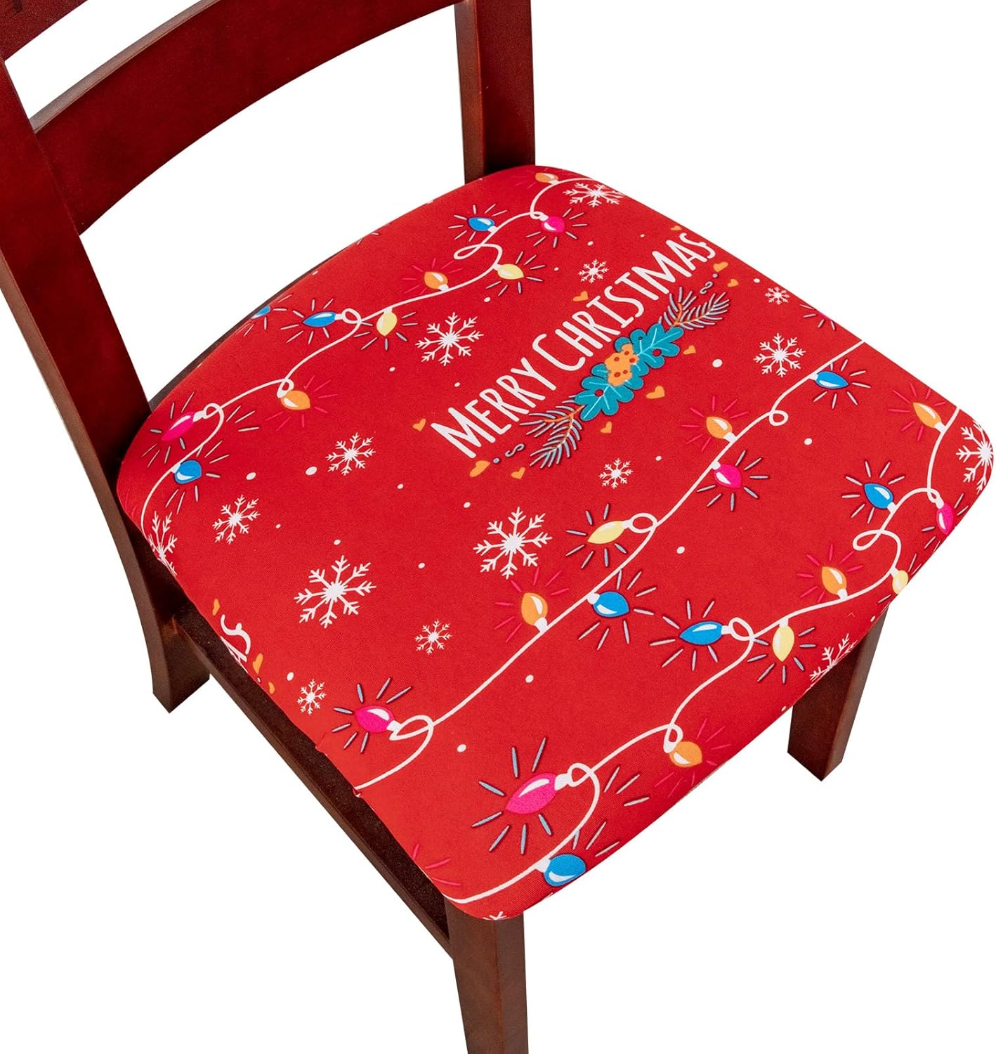 Genina Christmas Seat Covers for Dining Room Chair Seat