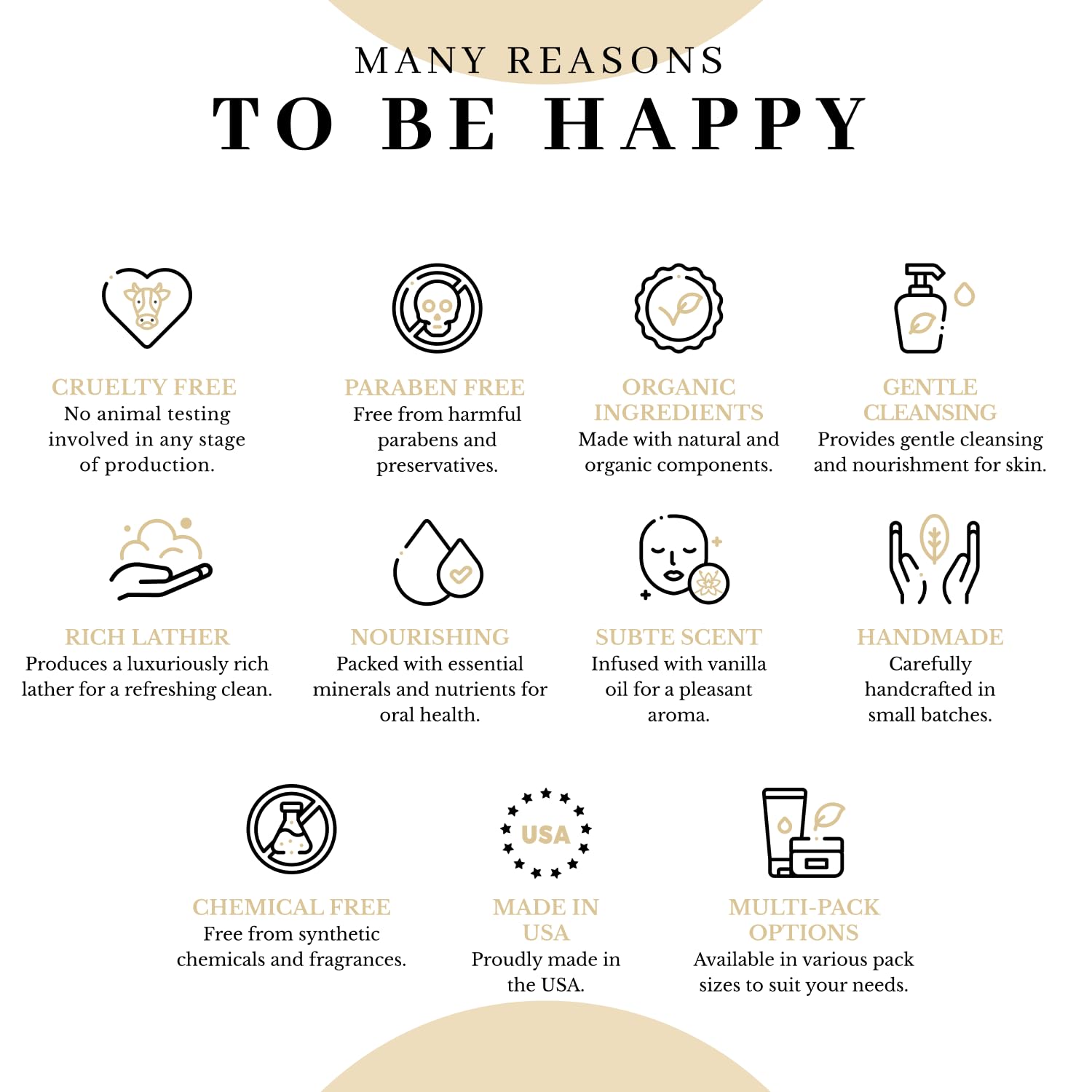 VanMan Beef Tallow and Honey Bar Soap – Pure Grass-Fed Beef Tallow for Skin with Organic Madagascar Vanilla Beans, Raw Honey & Distilled Water, Hydrating & Nourishing, Vanilla Scent, 3.8oz - 3 Pack