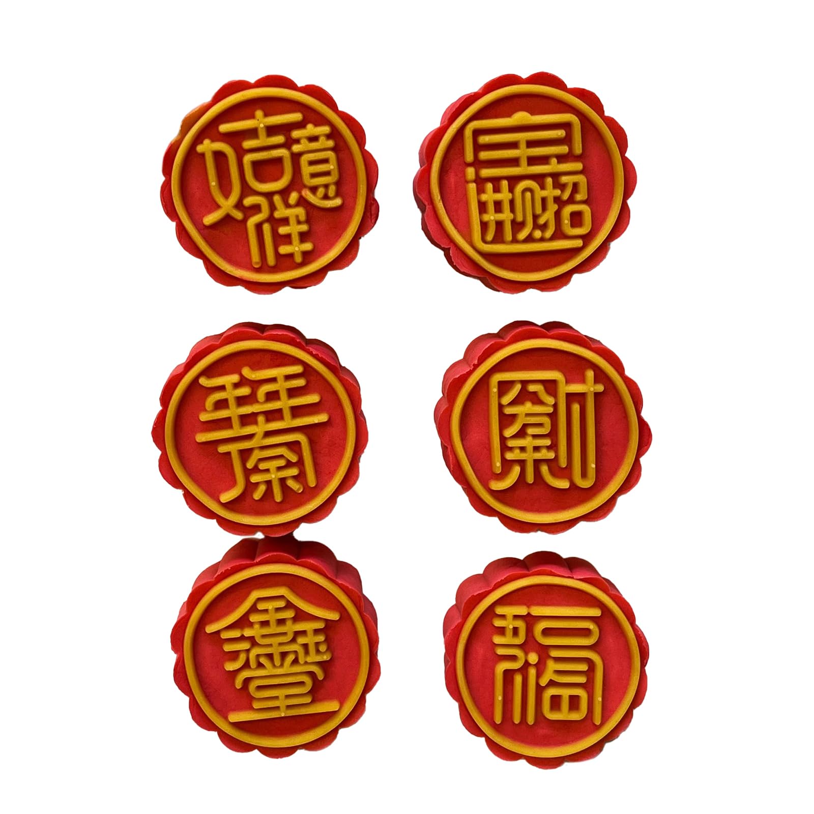 CUNZJIA Hand Pressed Pastries Mold ABS Traditional Bean Pastes Cake Mold for Baking Enthusiasts Dessert Bakewares