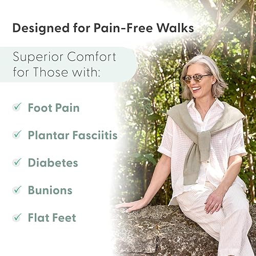 Miniatura 4 de Orthofeet Zapatos ortopédicos y diabéticos impermeables para mujer, para aliviar el dolor de pies, para aliviar el dolor de pies, para exteriores y