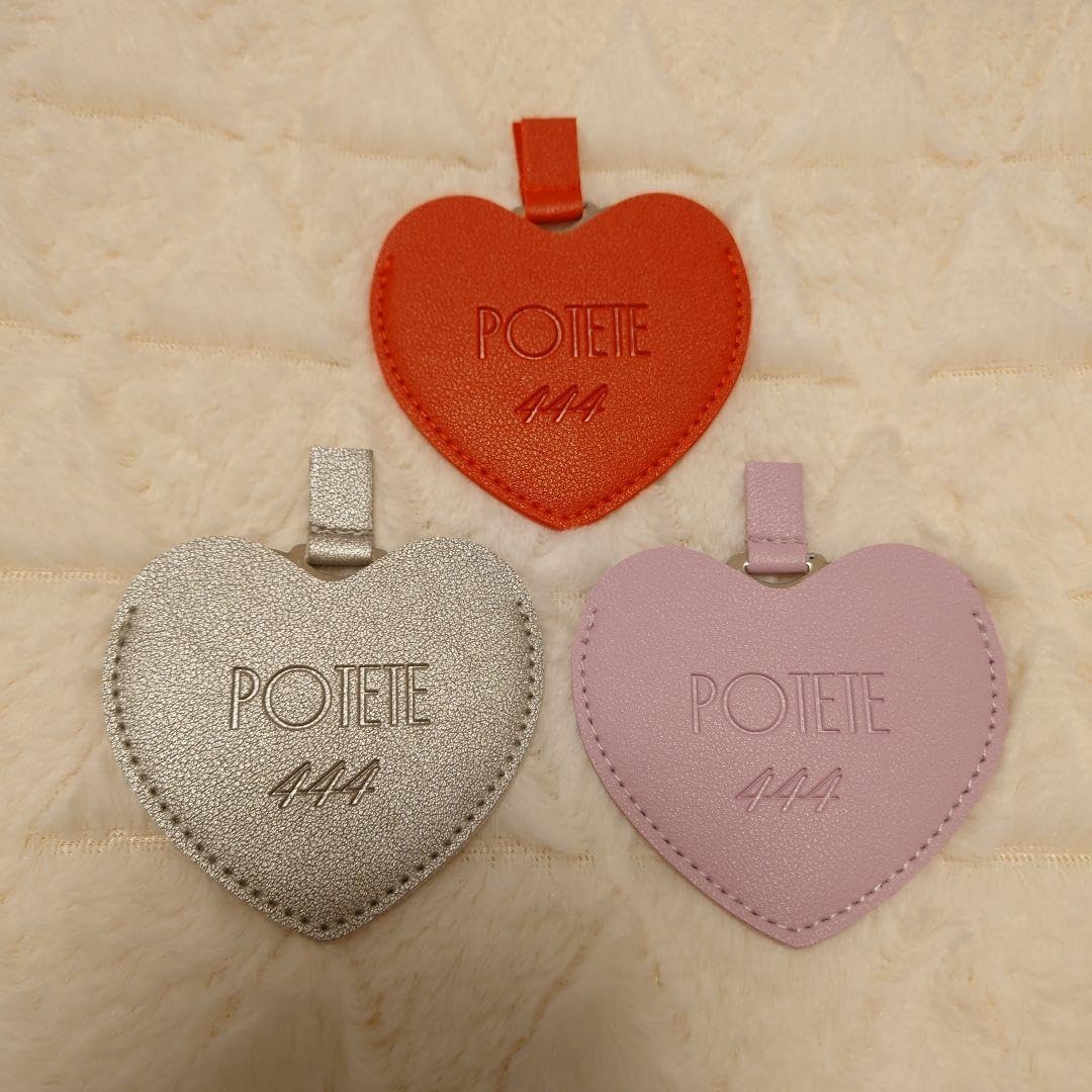 POTETE ハートクリップ ミラー POTETE ハートクリップ ミラー - メルカリ
