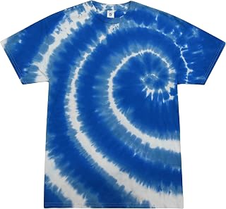 Colortone Short Sleeve Tie Dye T-Shirts for Boys and Girls - Tie Dye T Shirts for Little Kids & Big Kids