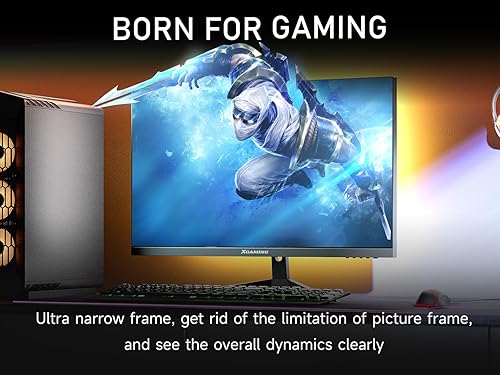 Miniatura 5 de memzuoix Monitor de juegos QHD de 27 pulgadas 144 Hz165Hz, monitor de PC de 2560 x 1440p con 1 ms, compatible con FreeSync G-Sync, puertos HDMI