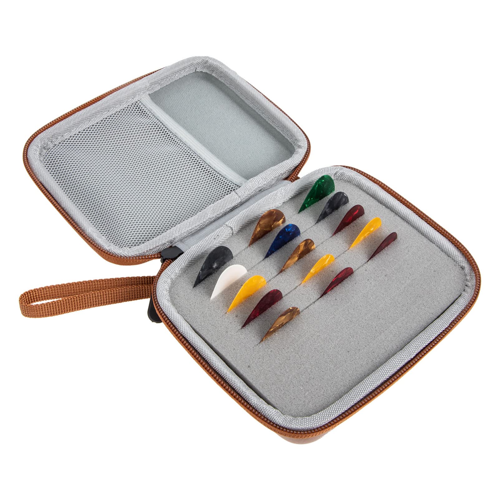 VICASKY 3juegos Púas De Guitarra Multipropósito Con Estuche De Almacenamiento Set De Púas De Aleatorios Accesorio Práctico Para Guitarra y Ukelele