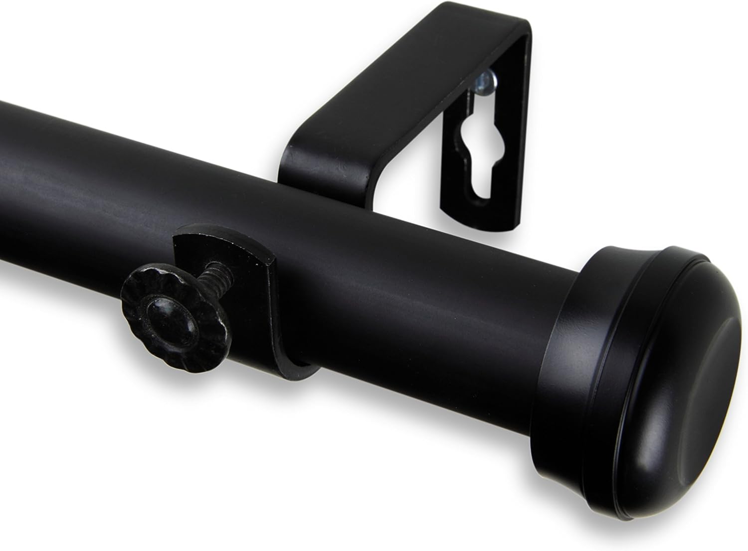 Rod Desyne 1" Rosen Curtain Rod, 28-48 inch, Light Gold