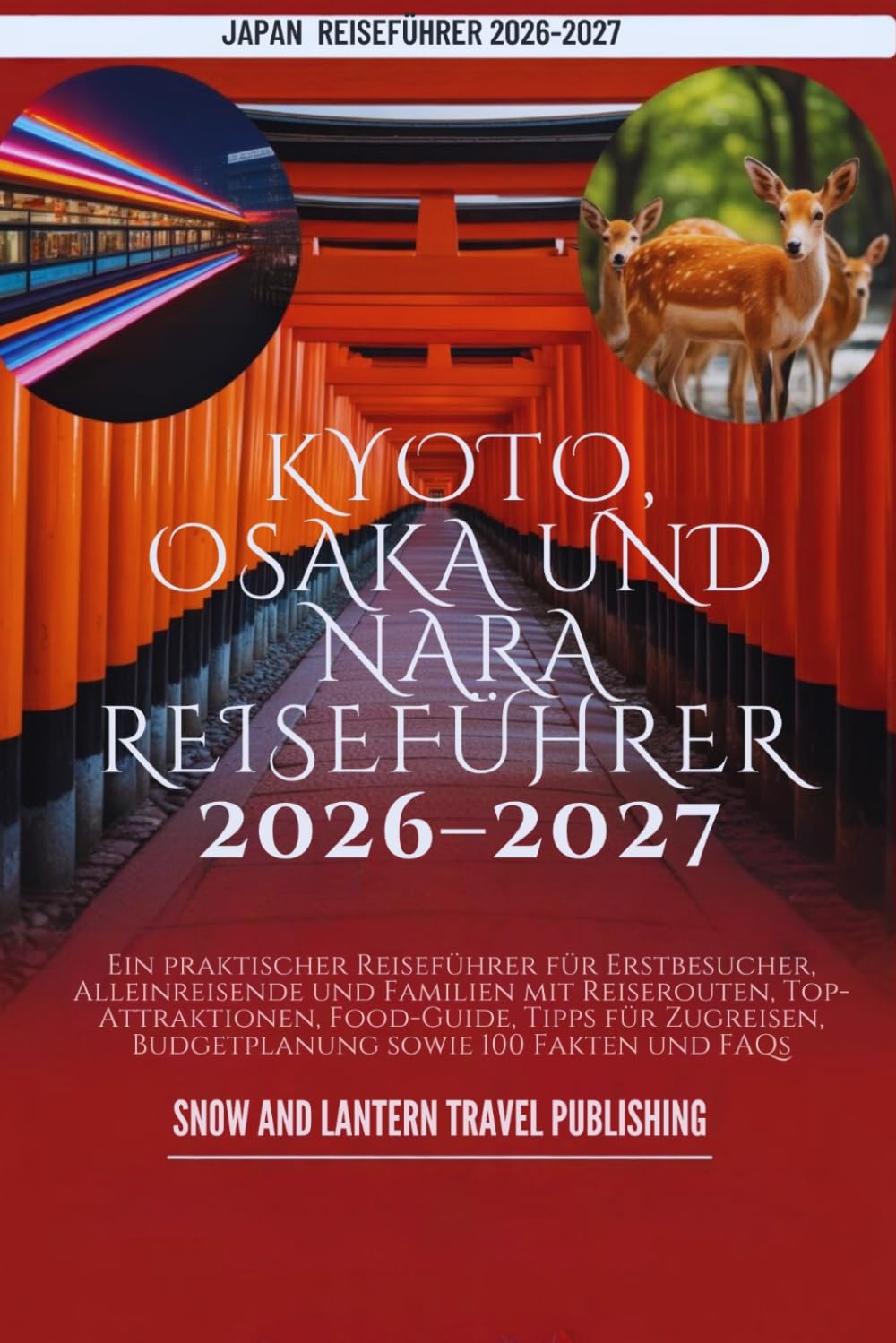 KYOTO, OSAKA UND NARA REISEFÜHRER 2026–2027: Ein praktischer Reiseführer für Erstbesucher, Alleinreisende und Familien mit Reiserouten, Top-Attraktionen, Food-Guide, Tipps für Zugreisen, Budgetplanun