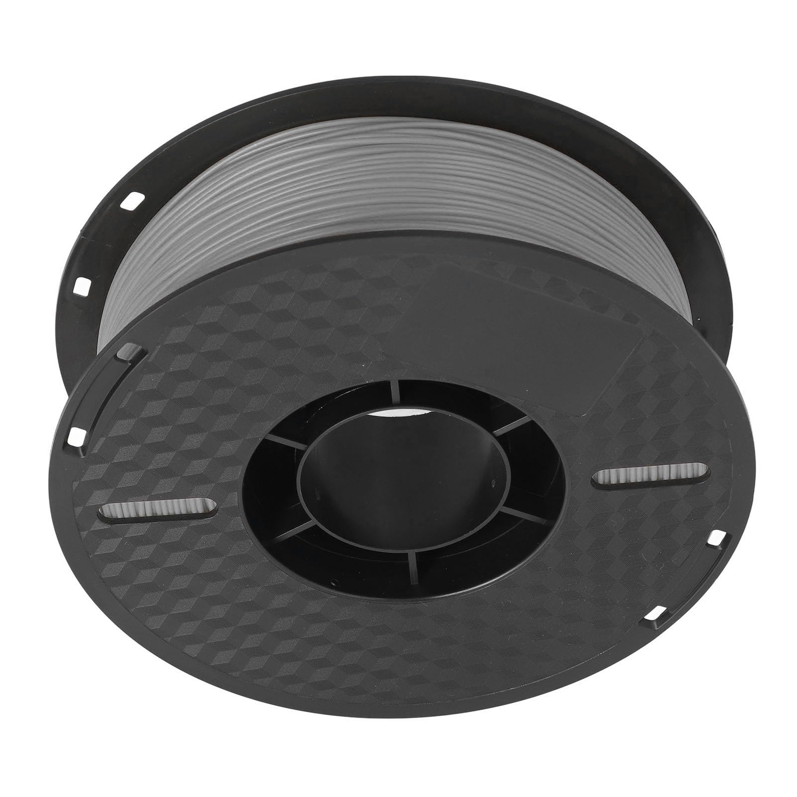 Wakects Filament PLA 1,75 Mm, Szpula do Drukarki 3D 1 Kg, dokładność ± 0,02 Mm, Uszczelnienie Próżniowe, Druk w Temperaturze od 374 do 410°F dla Hobbystów Zajmujących się Prototypowaniem FDM (SILVER)