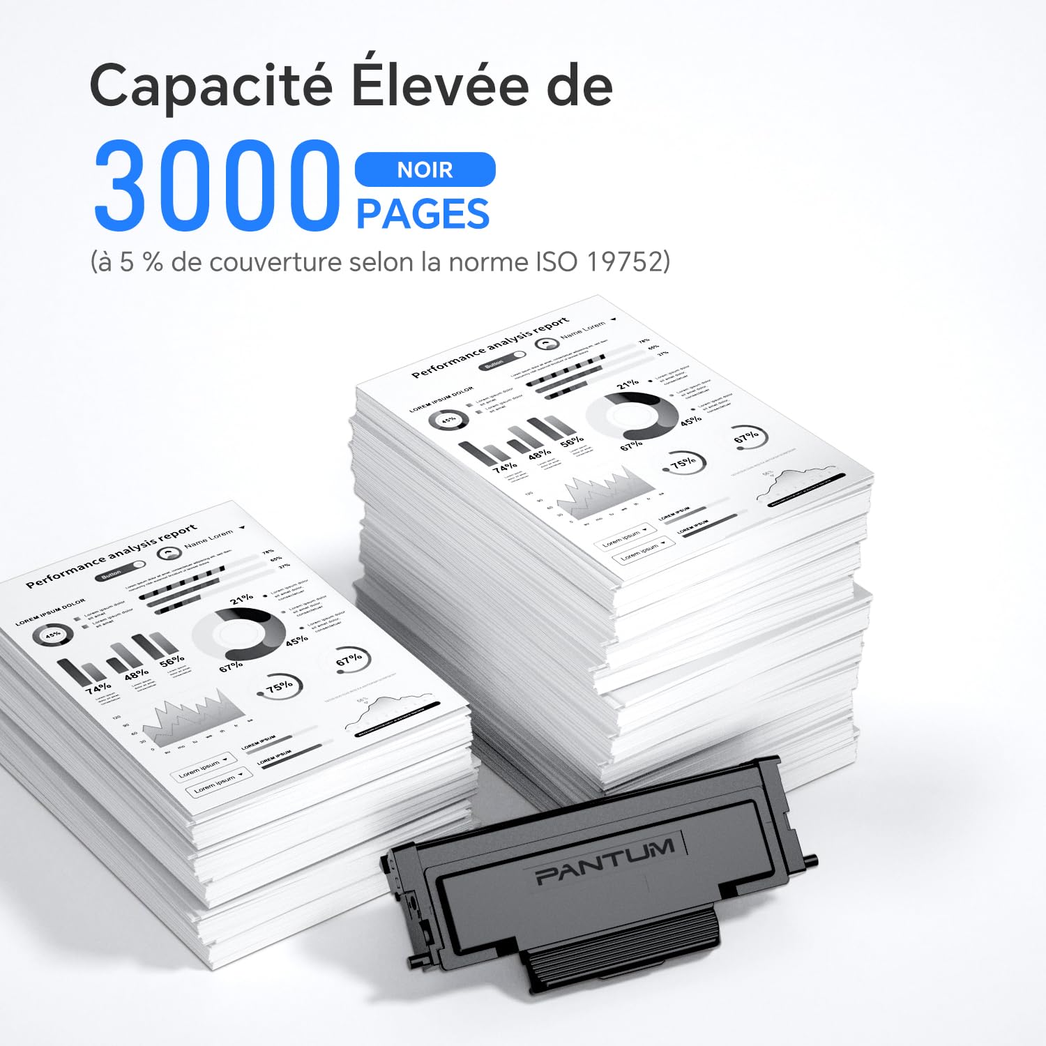 PANTUM TL-A4219H Cartouche de Toner Originale pour BP4209DW BM4209DW BM4249ADW BM4309ADW, 3000 Pages
