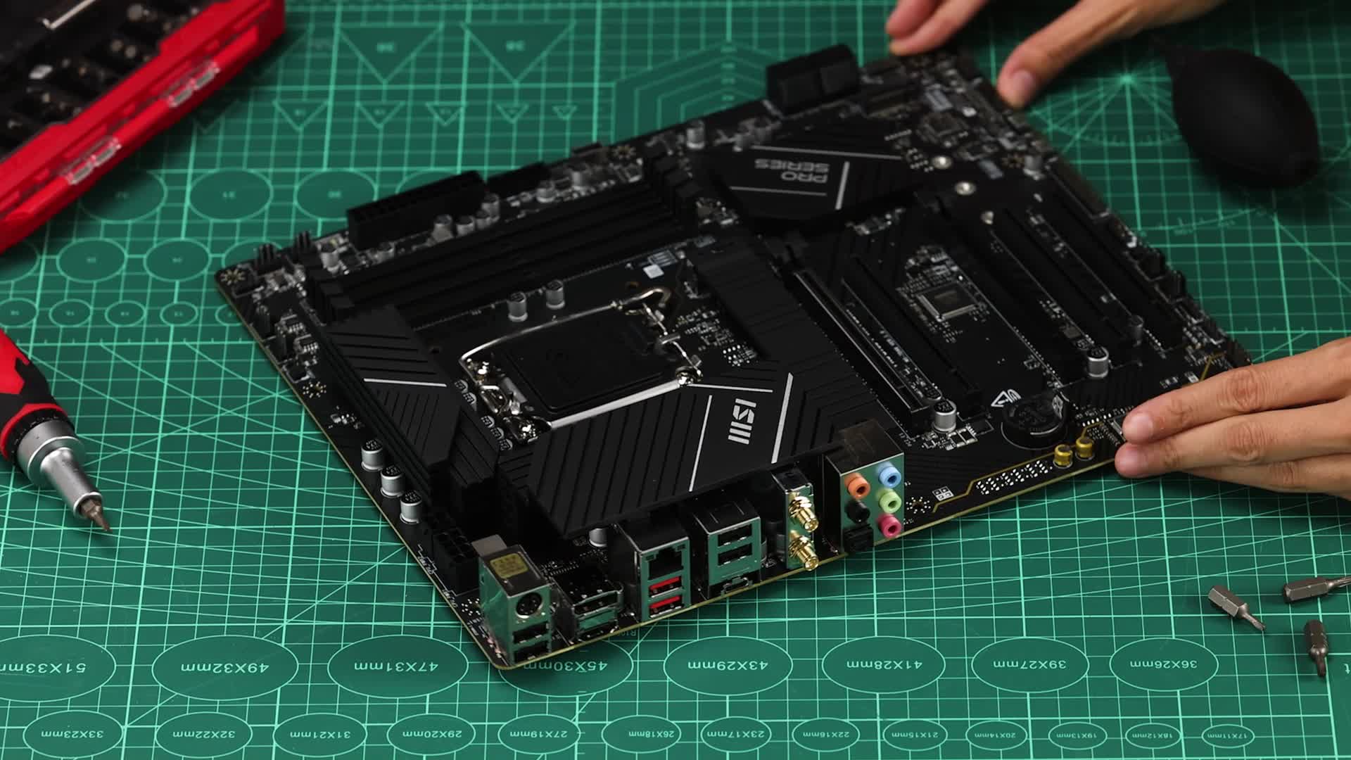 MSI PRO B760-P WIFI DDR4 Motherboard, ATX - Supports Intel 14th