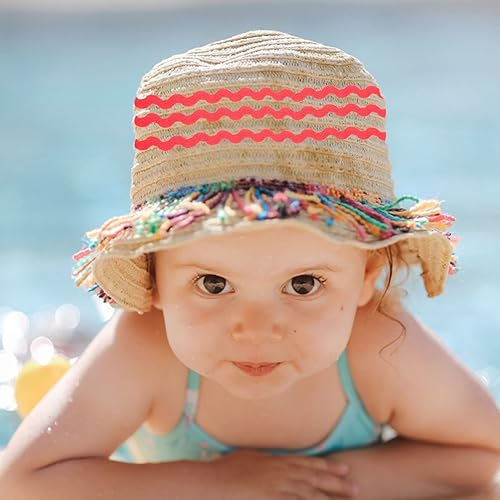 Miniatura 5 de Rick Rick - Cinta de coser para manualidades, para envolver vestidos, bodas, fiestas, decoración del hogar, 2 rollos