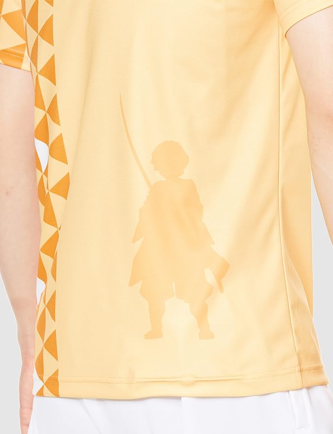 Amazon | 鬼滅の刃 テニス ゲームシャツ 半袖 日本バドミントン協会