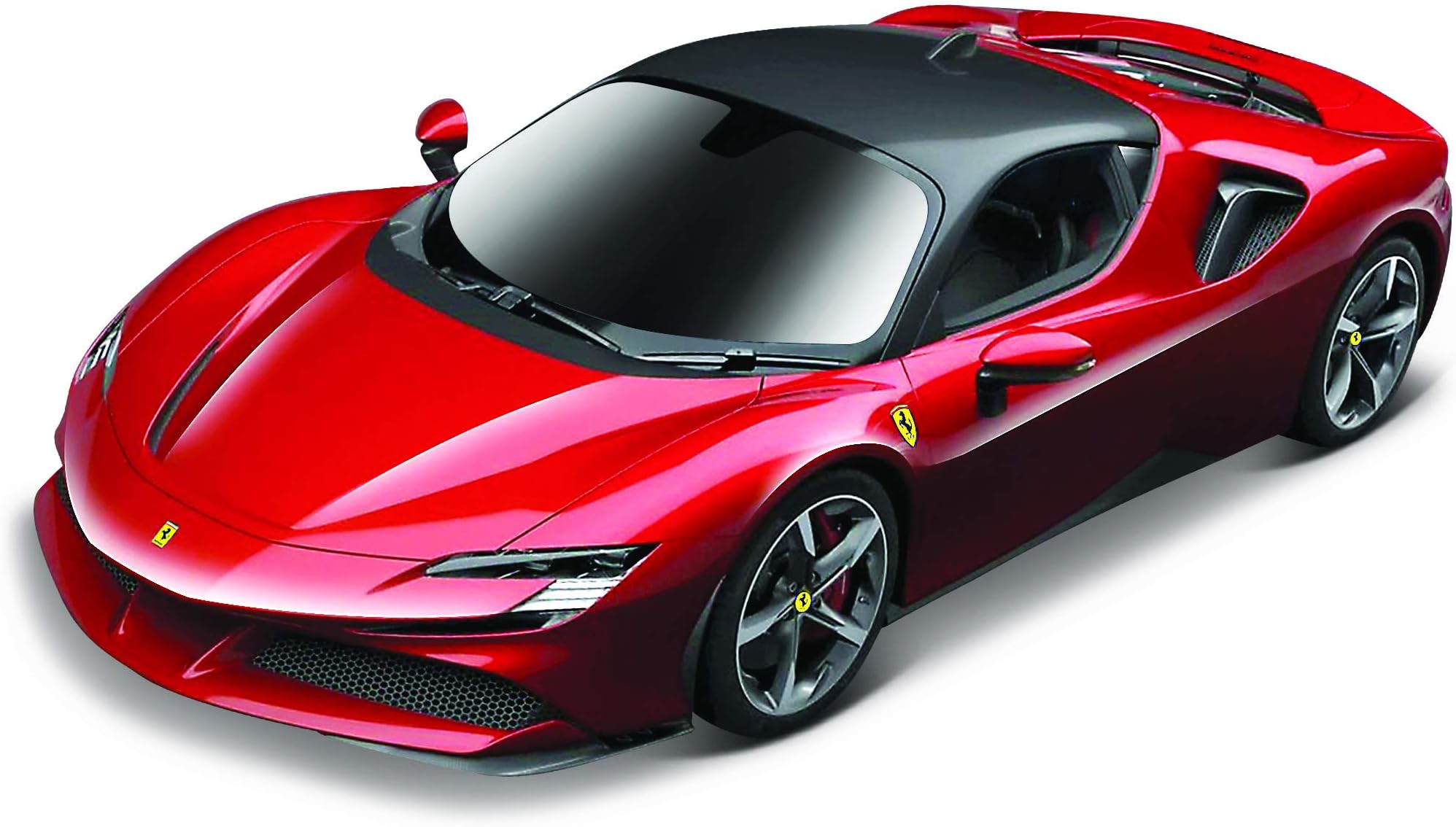 1:43 Bburago FERRARI RACE & PLAY SF90 STRADALE Super Car - 1:43 Scale - Incredibly Detailed Die-Cast Replica Collectible Vehicle, Assorted Designs and Colours