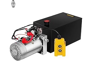 Mophorn 10-Quart Hydraulic Power Unit Pump for Dump Trucks