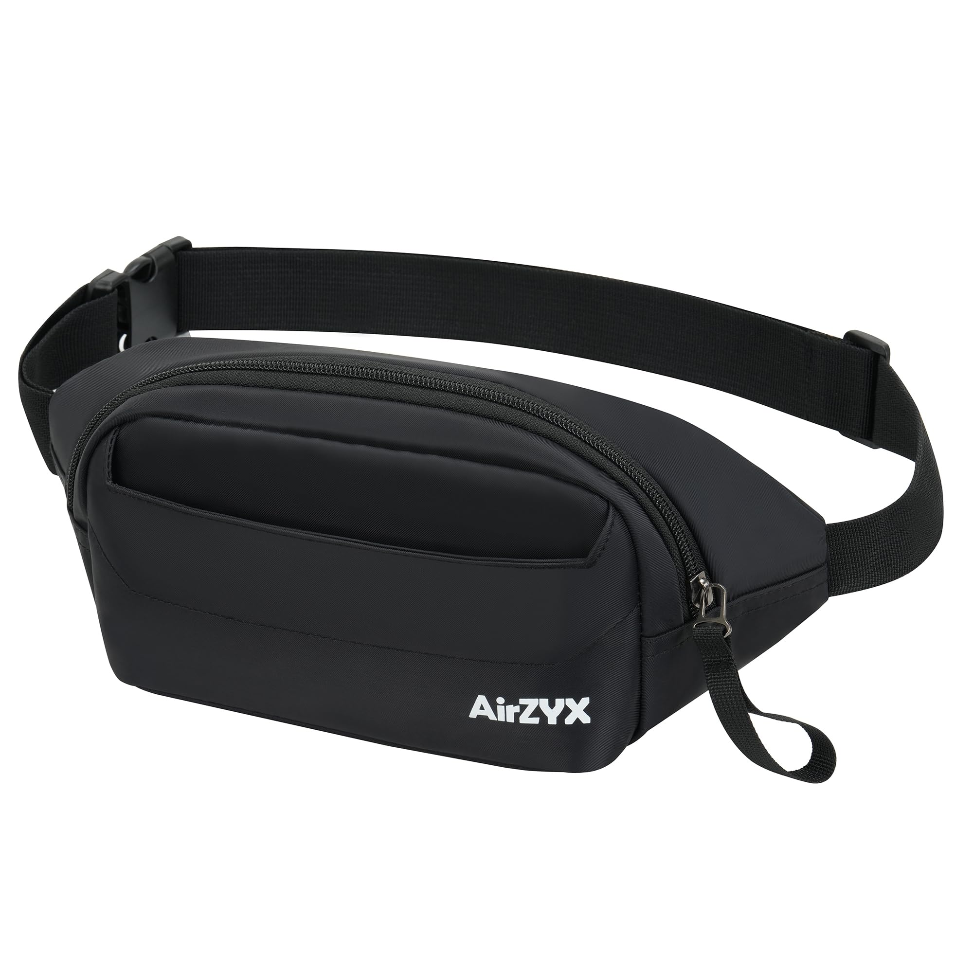AirZyx Bumbags and Fanny Packs for Women Men for Hiking Running (Black)
